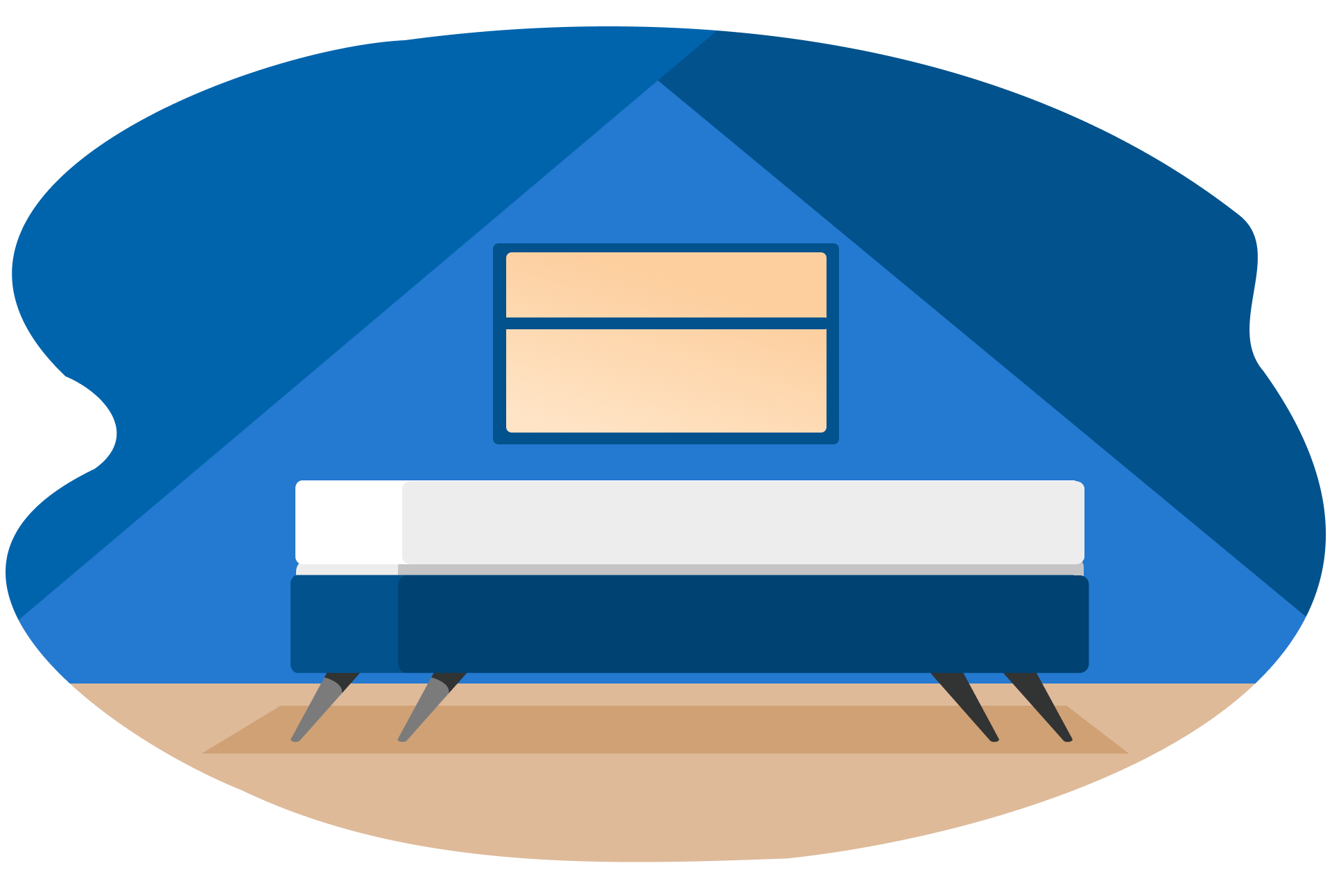 Cama box tradicional
